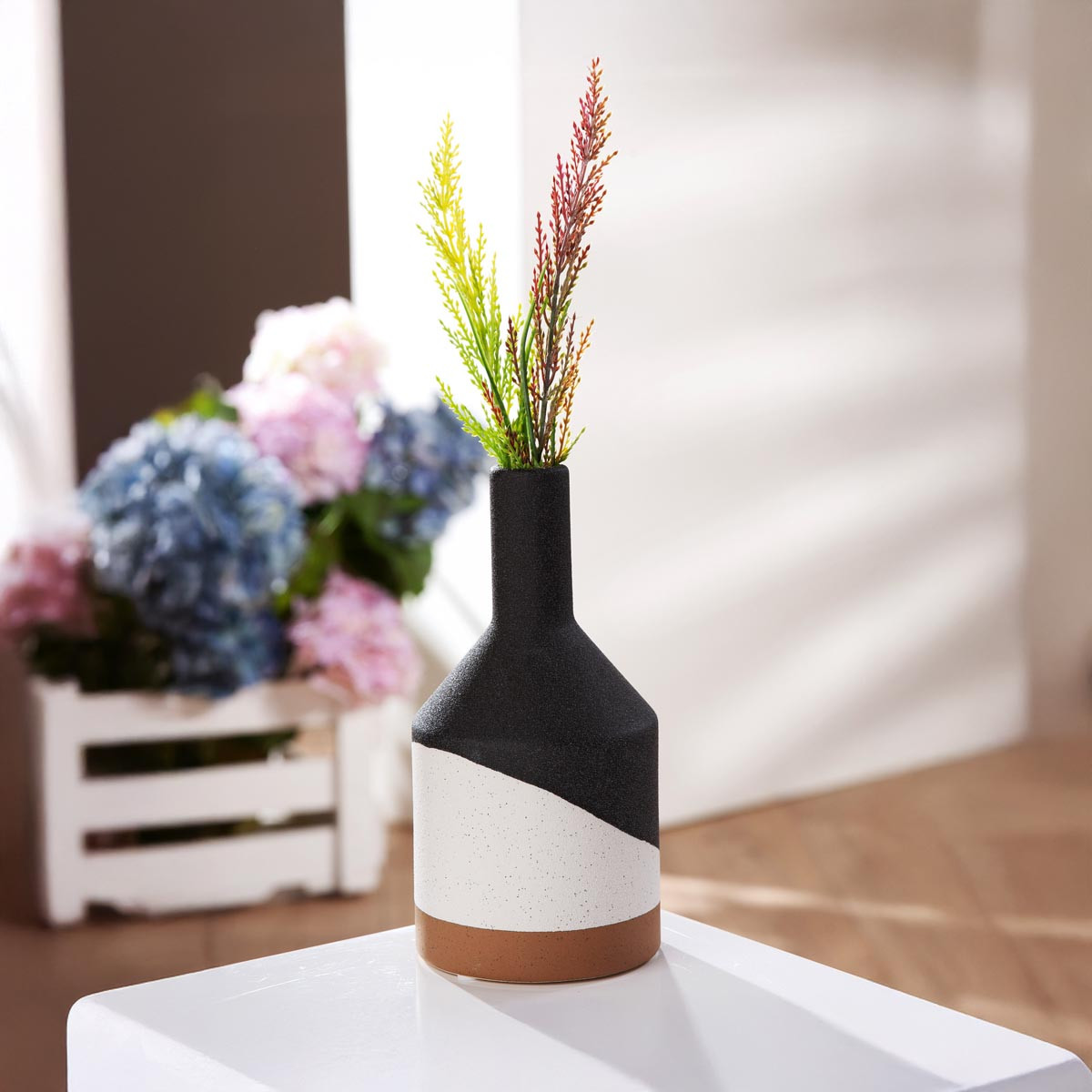 Gilde Keramická váza Matera, 21 cm