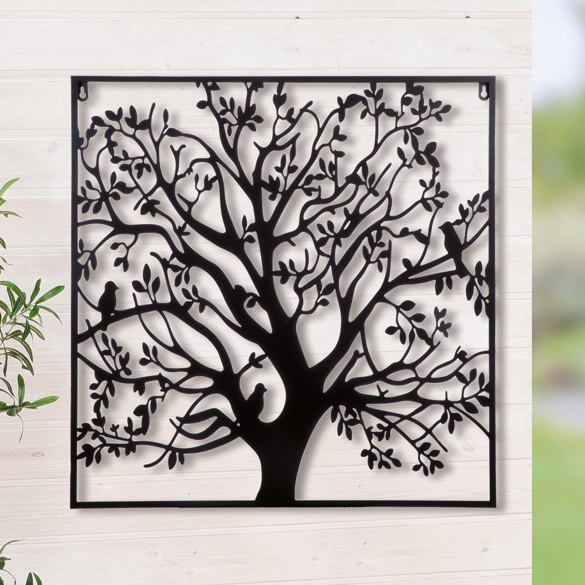 Gilde Kovová nástěnná dekorace Strom