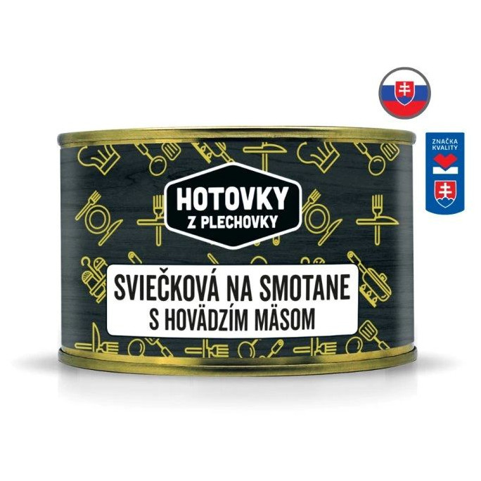 ETS Group s. r. o. Svíčková na smetaně s hovězím masem 400g 400g