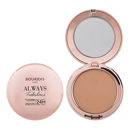 BOURJOIS Paris Always Fabulous Powder Foundation SPF20 hydratační pudrový make-up s uv ochranou 7 g odstín 210 Vanilla