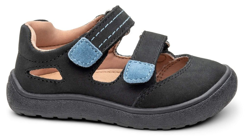 Chlapecké barefoot sandály PROTETIKA NERY BLACK černá - 22