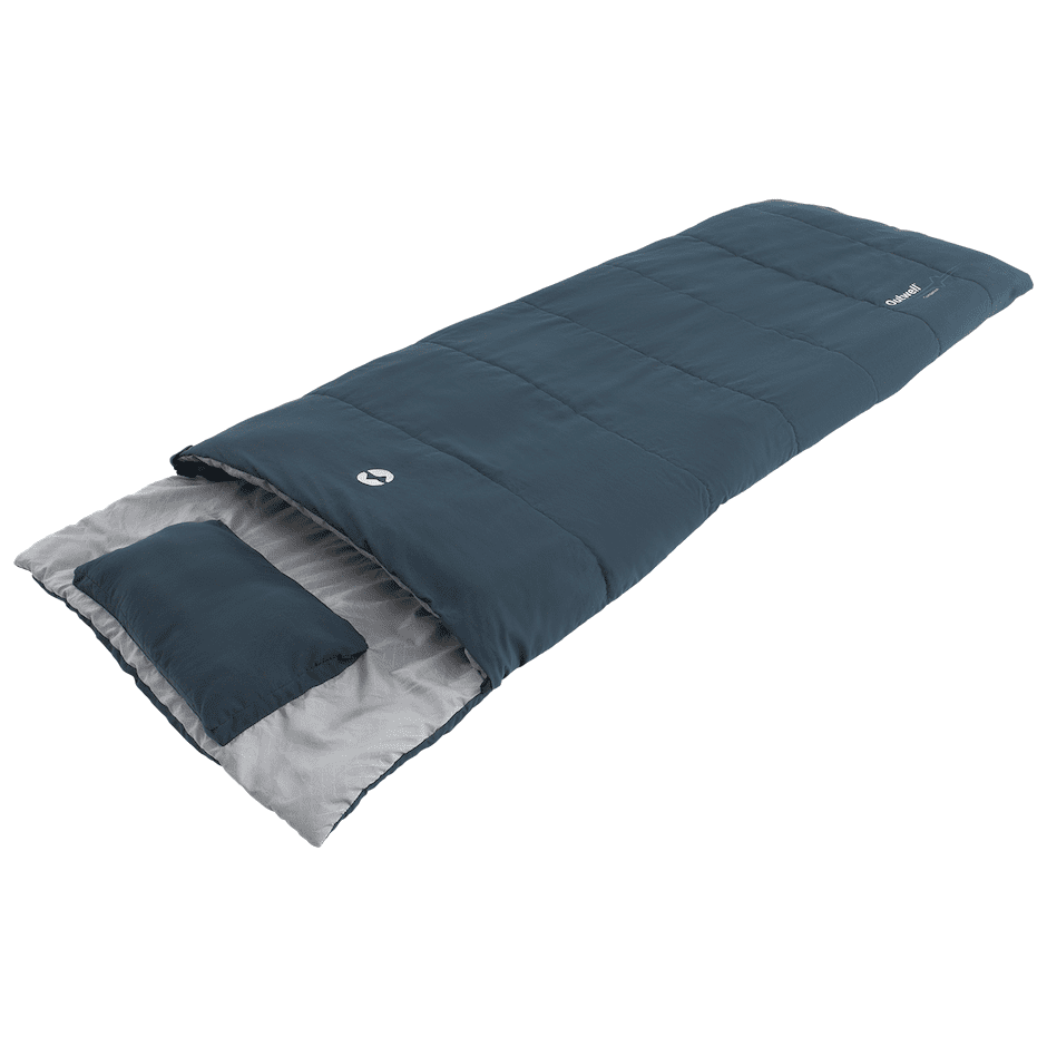 Dekový spacák Outwell Companion Zip: Levý / Barva: modrá