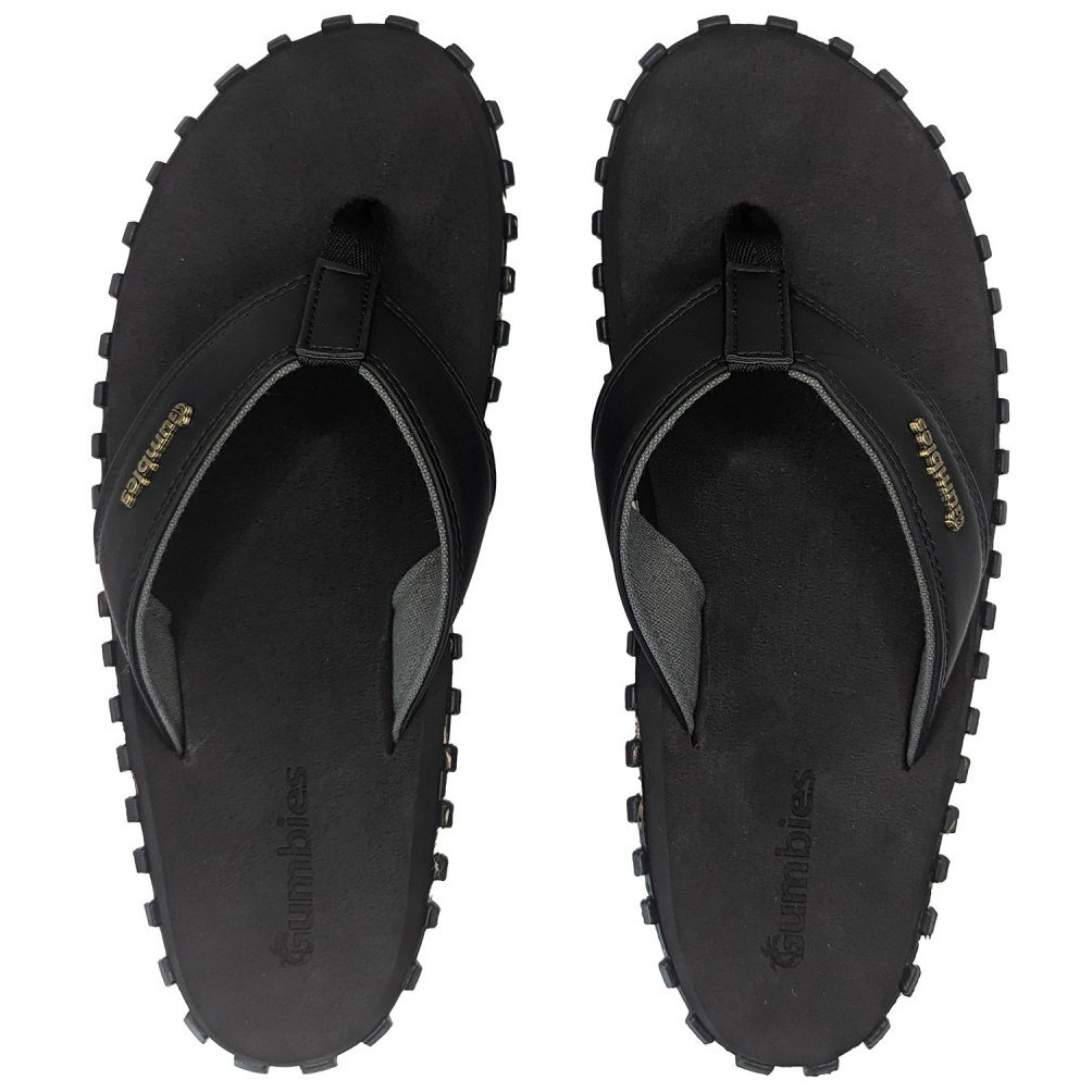 Žabky Gumbies Vegovert Black Velikost bot (EU): 37 / Barva: černá