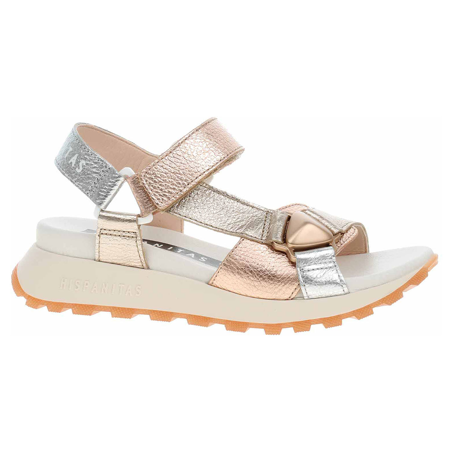 Ecco Dámské sandály Hispanitas CHV253896 MAUI silver-cava 23802029