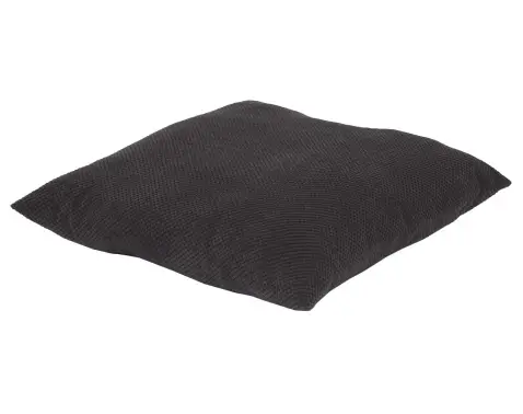 Dekorační/sedací polštář Piano 58x58 cm, antracitový