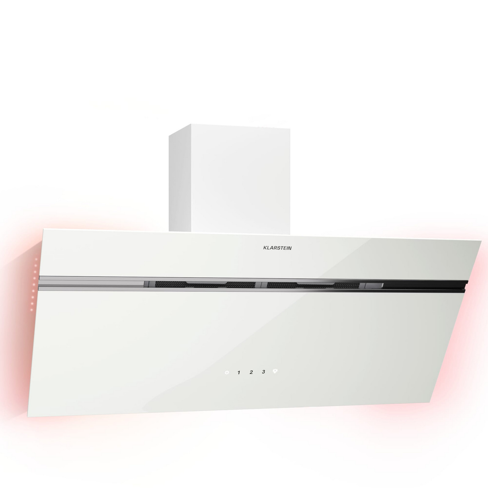 Klarstein Alina digestoř, 80 cm, 600 m³/h, Tichý, EEK A