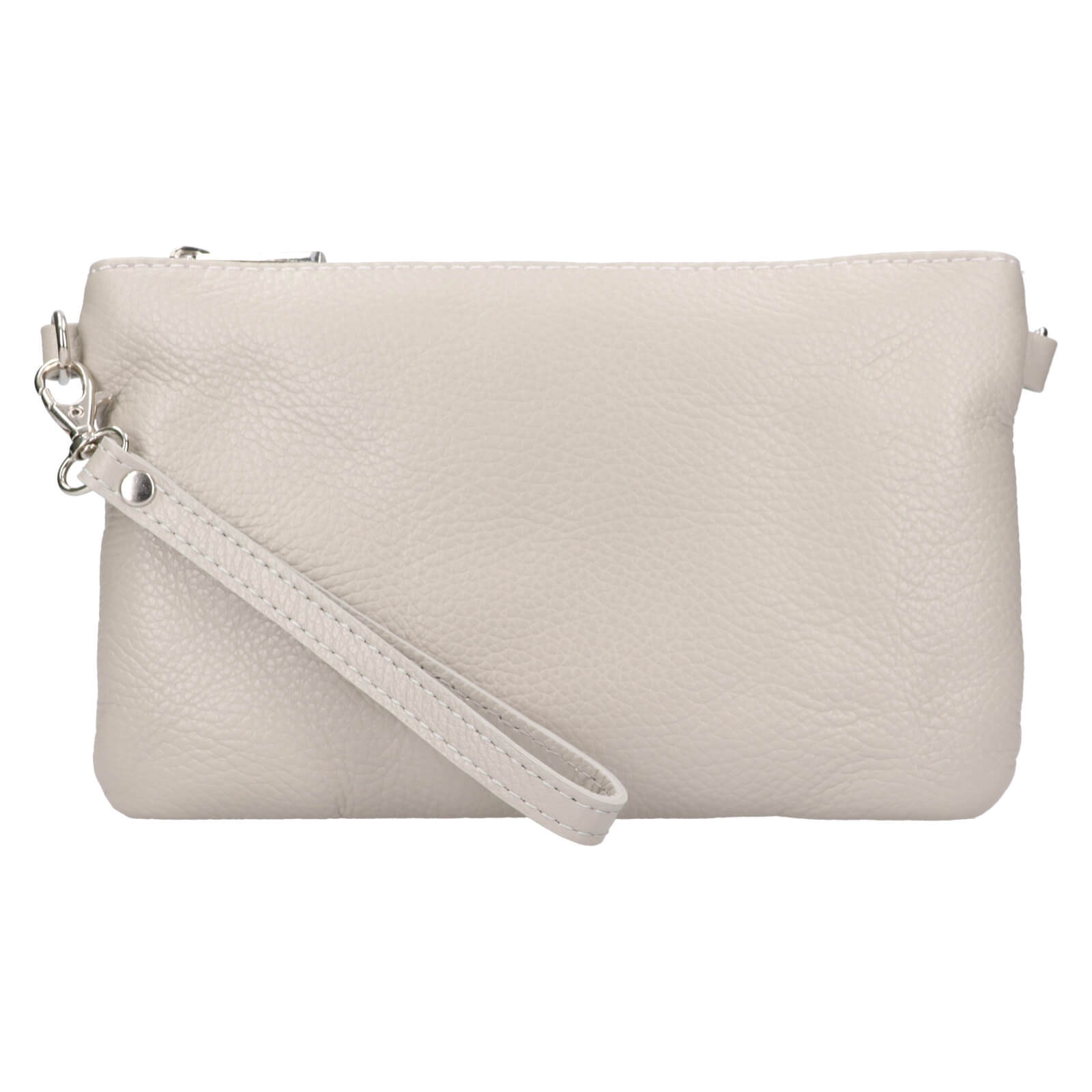 Dámské kožené plesové psaníčko Italia Tea - šedá