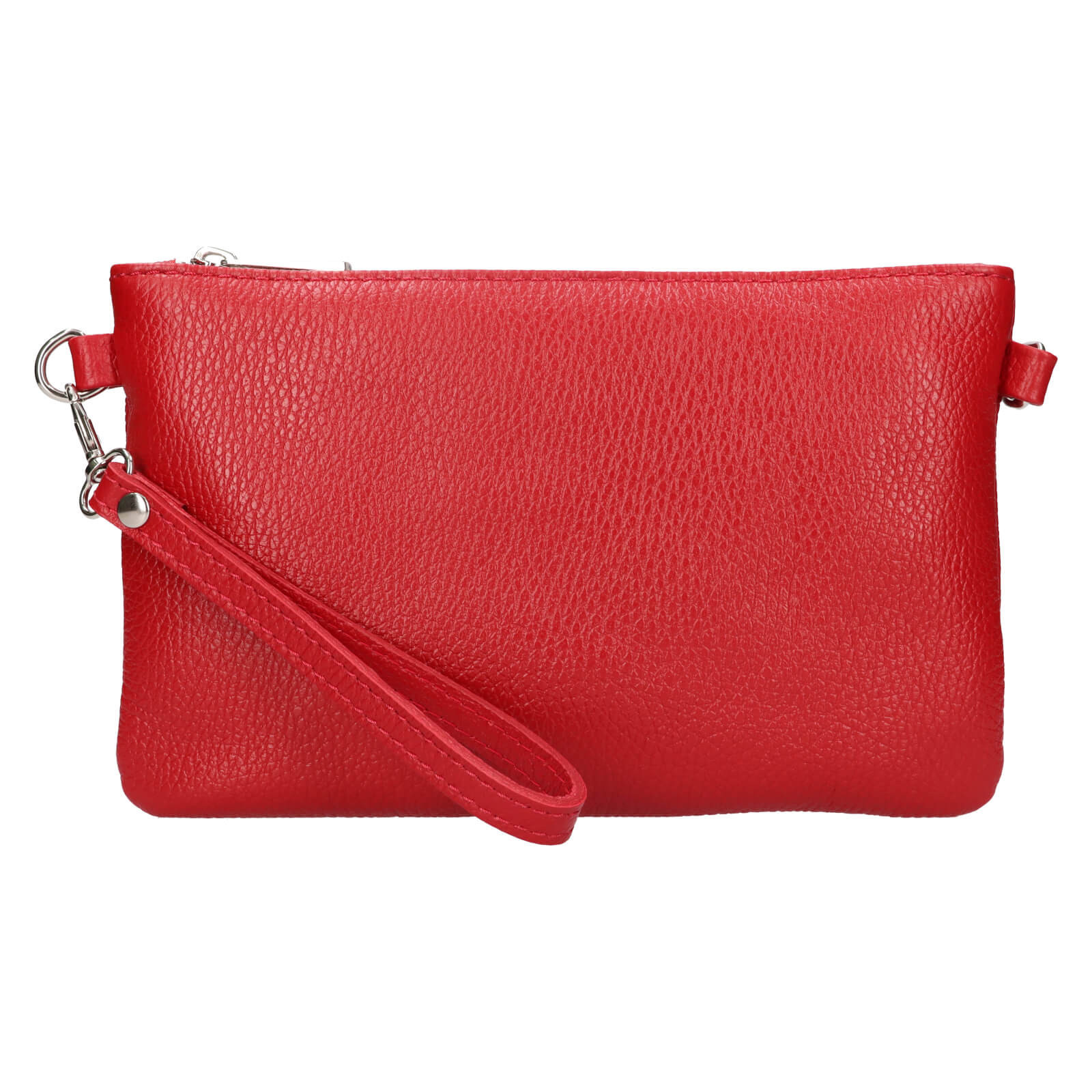 Dámské kožené plesové psaníčko Italia Tea - červená