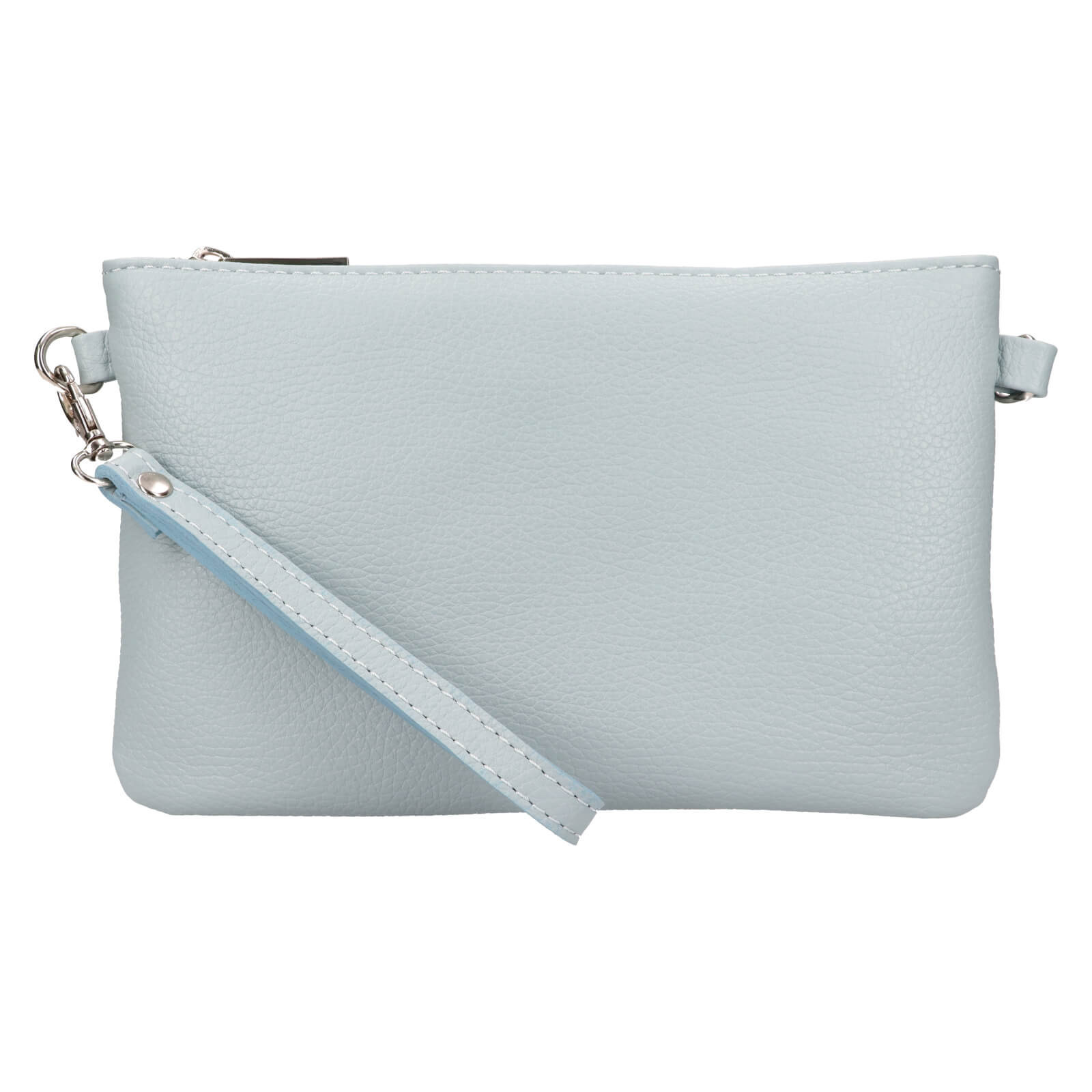 Dámské kožené plesové psaníčko Italia Tea - světle modrá