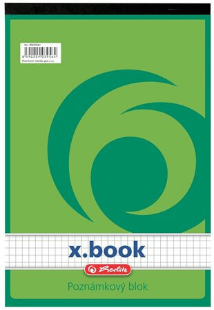 Herlitz - Blok poznámkový A6/50 listů, čtvereček