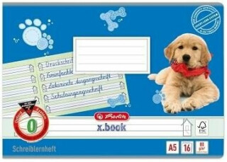 Sešit A5/16 listů lineatura 0