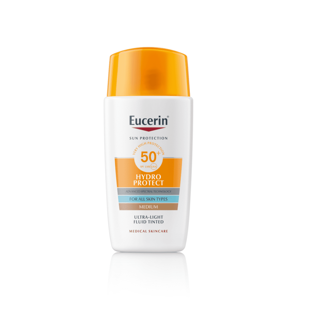 EUCERIN Sun Hydro Protect Fluid na opalování stř.Tmavý SPF 50+ 50 ml