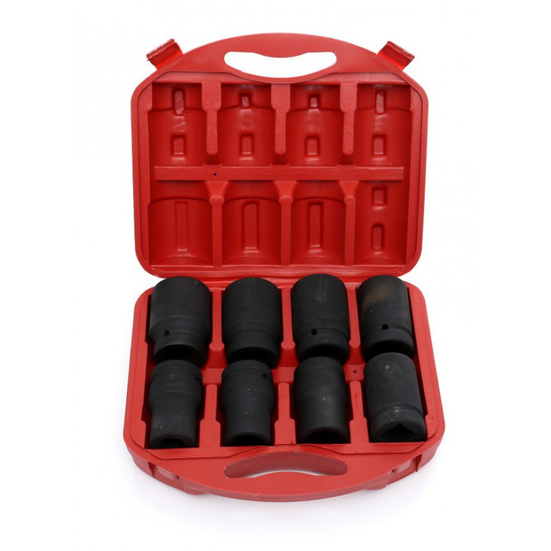 Kraft&Dele KD10216 sada nástrčných klíčů pro rázový utahovák 8 ks 1