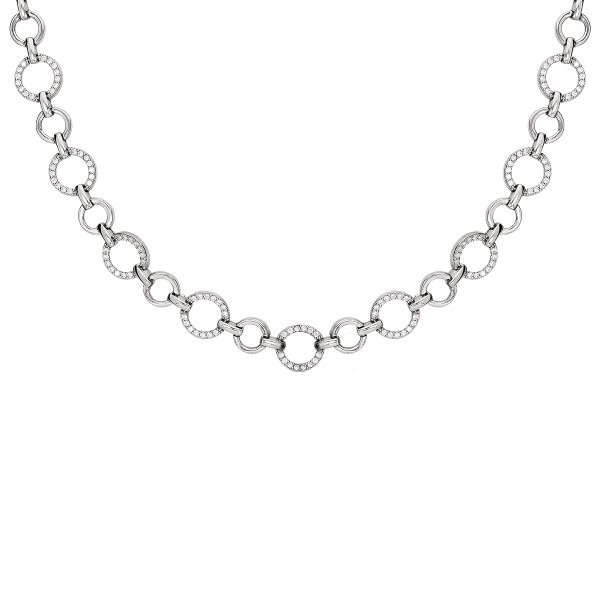 Náhrdelník se syntetickými kameny 176-785-041100 23.65g