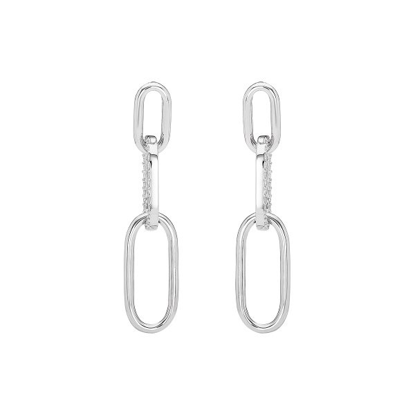 Náušnice se syntetickými kameny 136-393-019468-0000