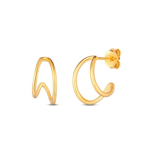 Náušnice bez kamenů 631-386-008544-0000