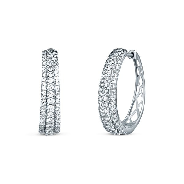 Náušnice s brilianty 334-436-015690 4.20g