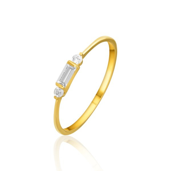 Prsten se syntetickými kameny 226-308-6884 55-0.80g