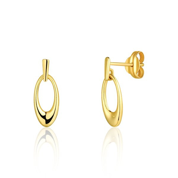 Náušnice bez kamenů 231-308-009136 0.75g