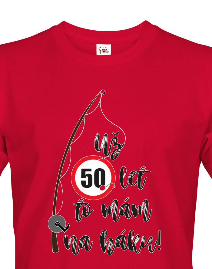 Pánské  tričko k narozeninám - Mám to na háku