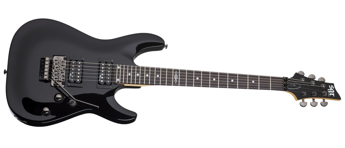 Schecter SGR C-1 FR Gloss Black C-stock