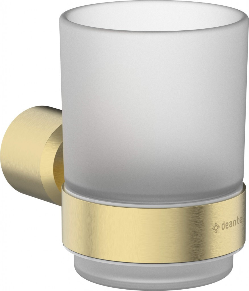 DEANTE Arnika sklenice z kartáčovaného zlata, nástěnná ADA_R911
