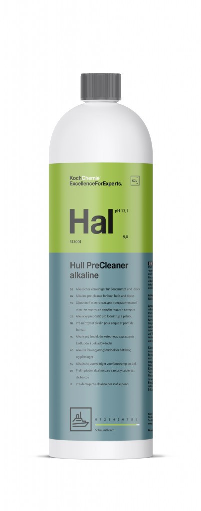 Koch Chemie Alkalický předčistič pro lodní trup a palubu Koch Hull Precleaner alkaline 1 l č.513001 EG4513001