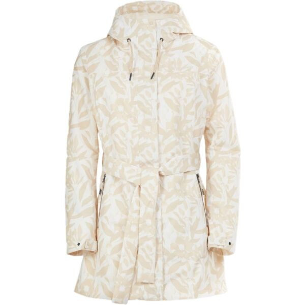 FUNDANGO REGINA II Dámský jarní kabát, béžová, velikost
