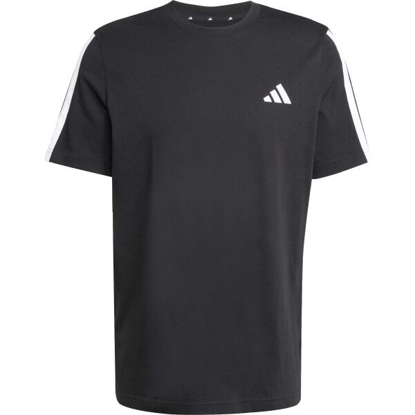 adidas 3-STRIPES TEE Pánské triko, černá, velikost