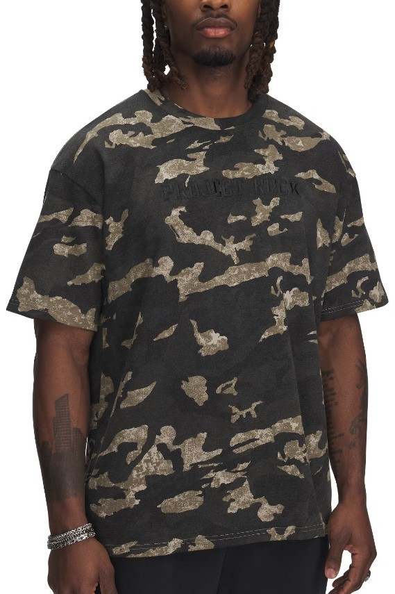 Triko Under Armour Pjt Rck Hwt AOP SS