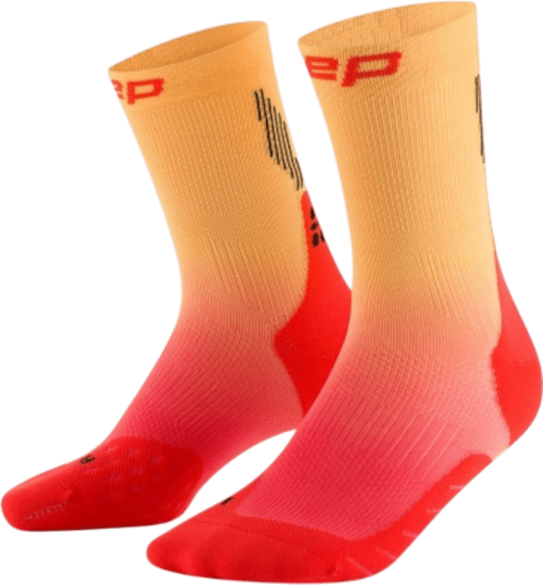 Ponožky CEP Gradient Mid-Cut Running Socks Women