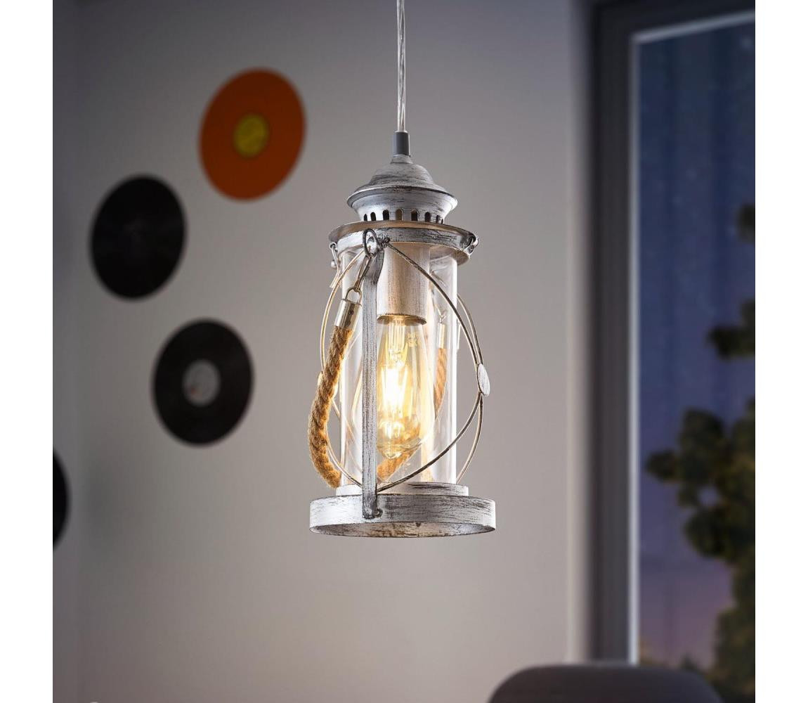 Eglo Eglo 49214 - Lustr BRADFORD 1xE27/60W/230V