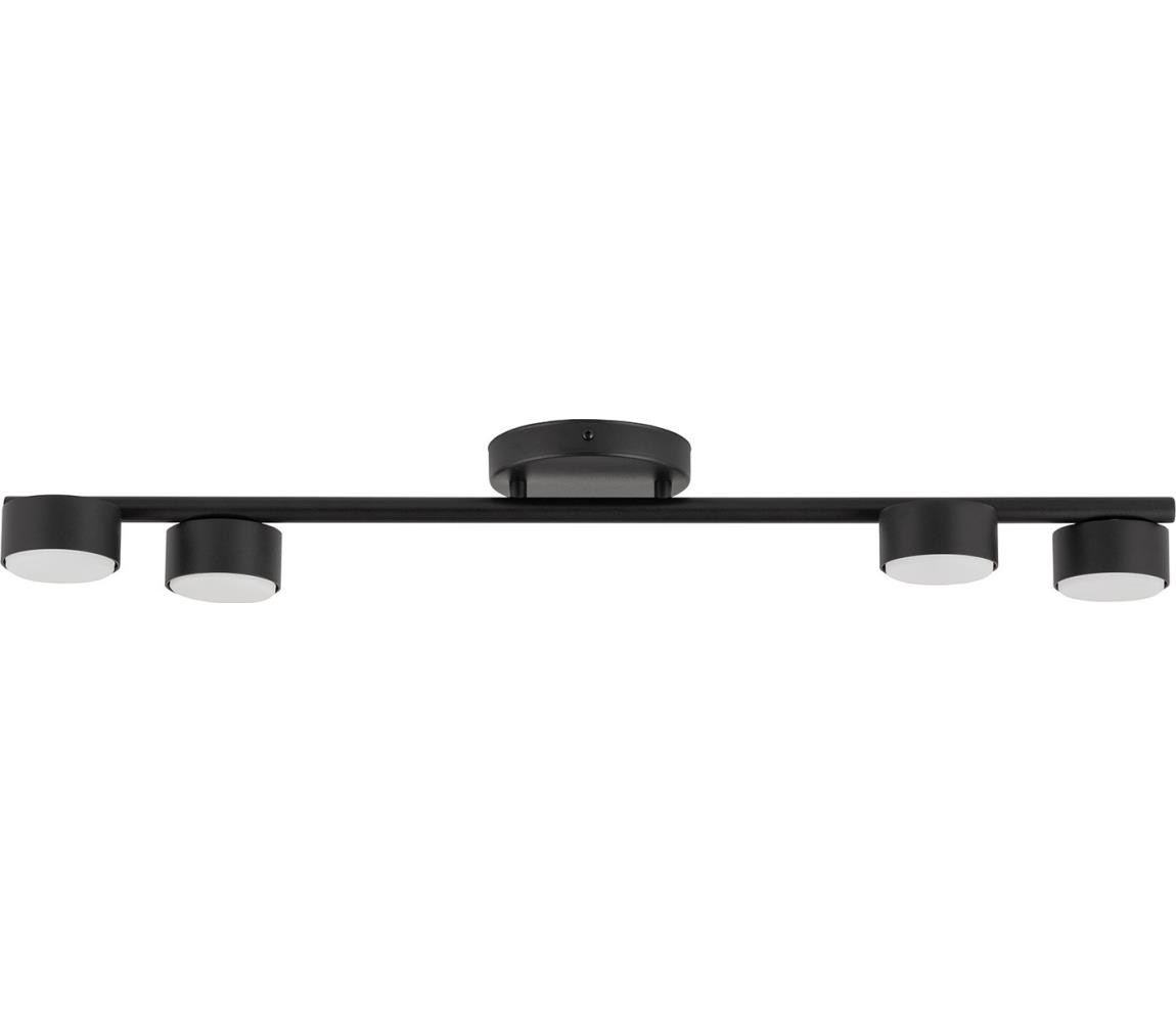 Bodové svítidlo PUNTO 4xGX53/12W/230V černá