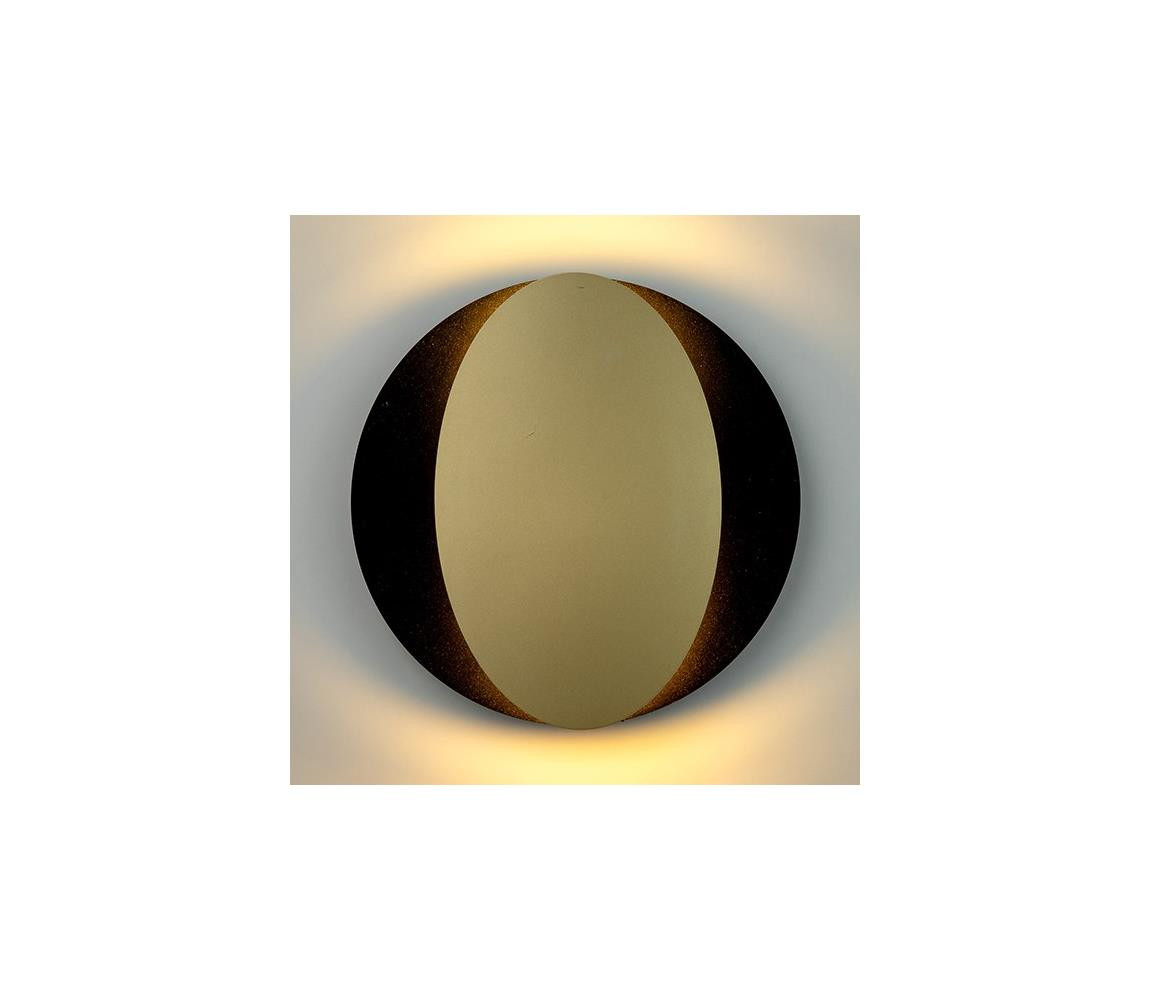 Nástěnné svítidlo OVO 2xG9/12W/230V černá/zlatá