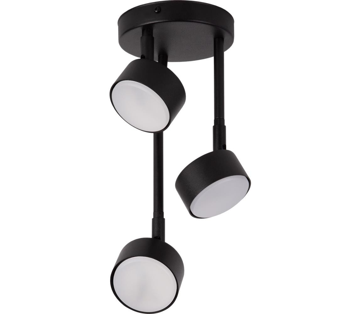 Lustr na tyči NEMO 3xGX53/12W/230V černá