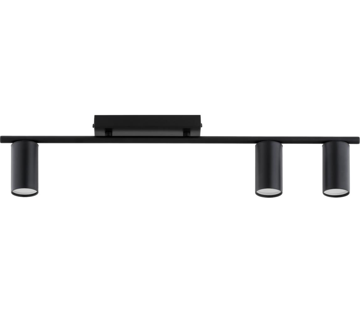 Bodové svítidlo KANON 3xGU10/10W/230V černá