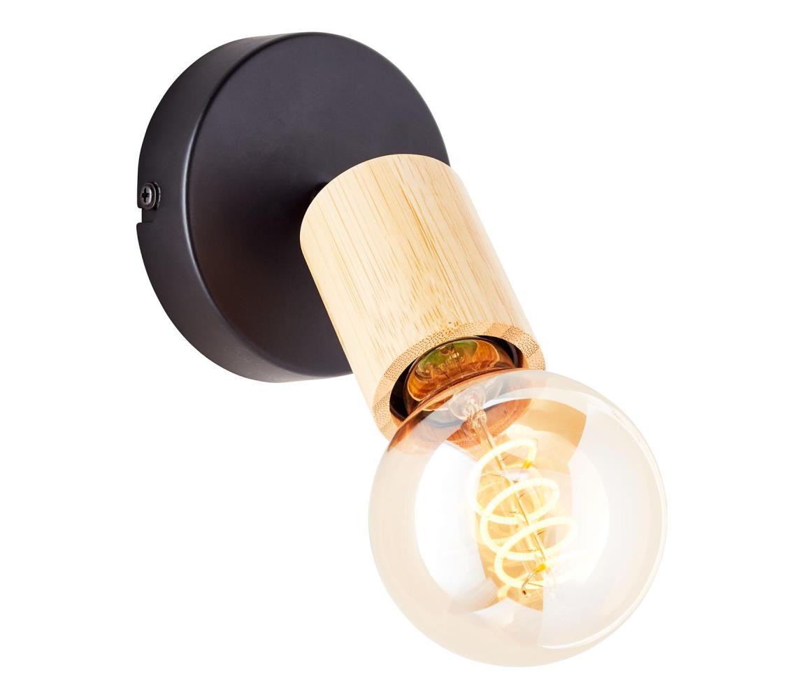 Brilliant Brilliant - Nástěnné bodové svítidlo TIFFANY 1xE27/28W/230V bambus