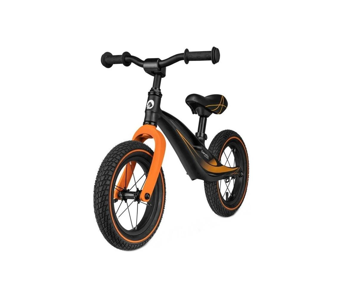 Lionelo Lionelo - Odrážedlo BART AIR černá/oranžová
