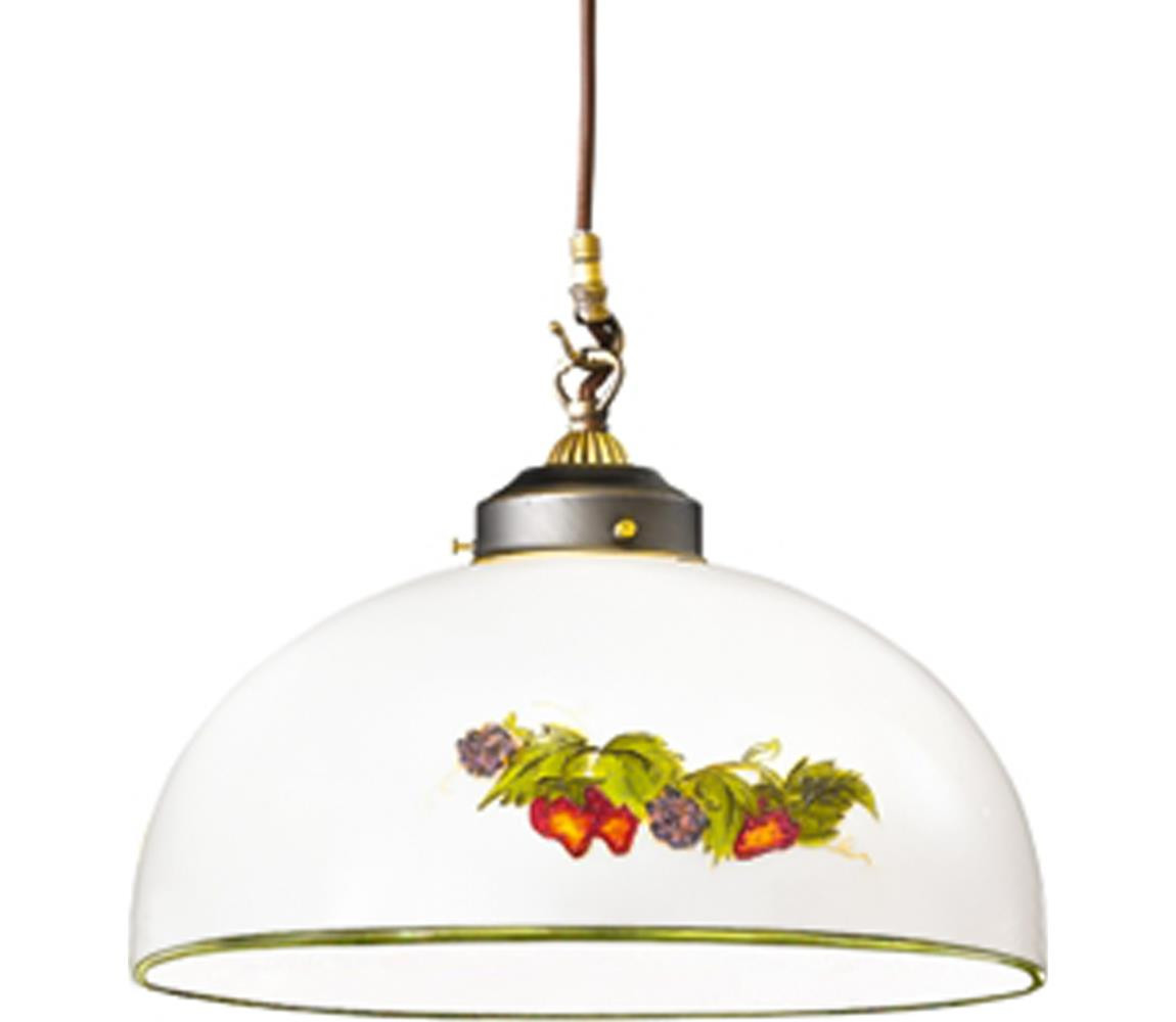 Kolarz Kolarz 731.30.136 - Lustr na lanku NONNA 1xE27/75W/230V pr. 30 cm víno/jahody