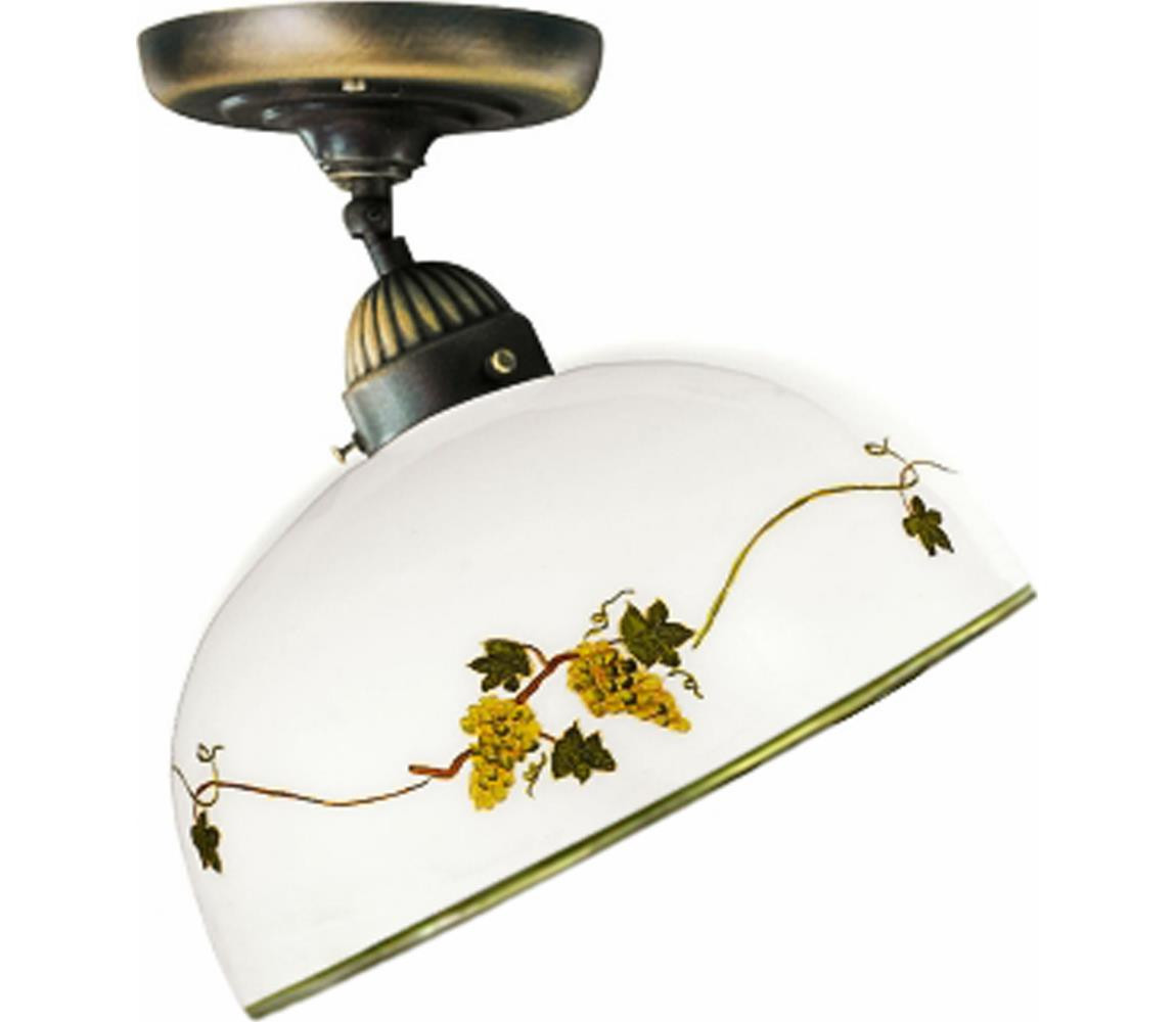 Kolarz Kolarz 731.10.137 - Přisazený lustr NONNA 1xE27/75W/230V pr. 30 cm víno