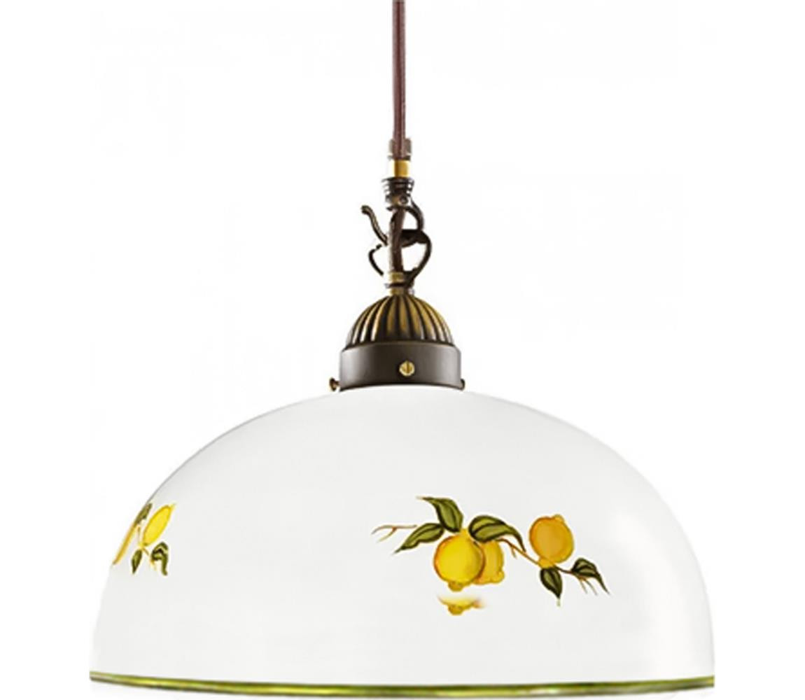 Kolarz Kolarz 731.30.126 - Lustr na lanku NONNA 1xE27/75W/230V pr. 20 cm citrony