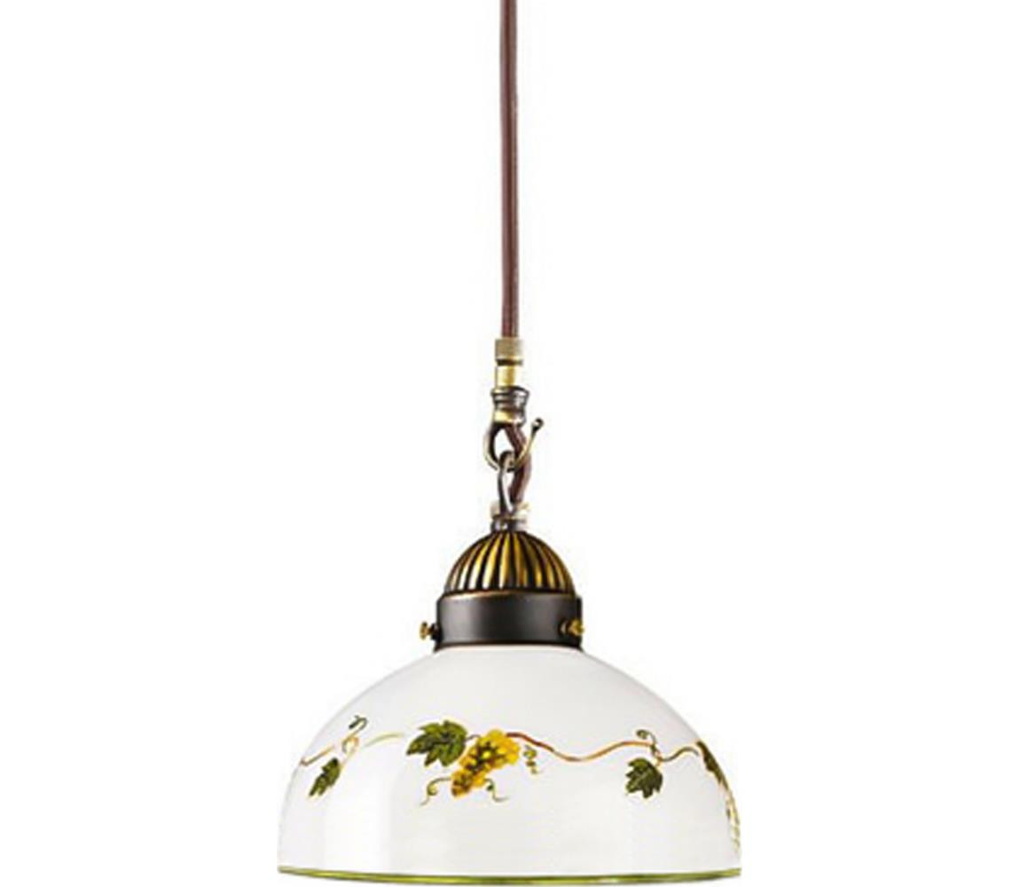 Kolarz Kolarz 731.30.122 - Lustr na lanku NONNA 1xE27/75W/230V pr. 20 cm víno