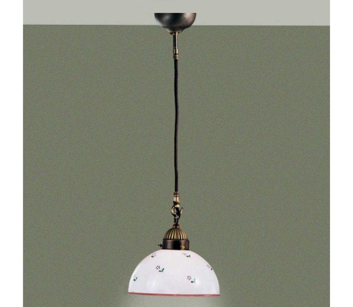 Kolarz Kolarz 731.30.69 - Lustr na lanku NONNA 1xE27/75W/230V pr. 20 cm červená