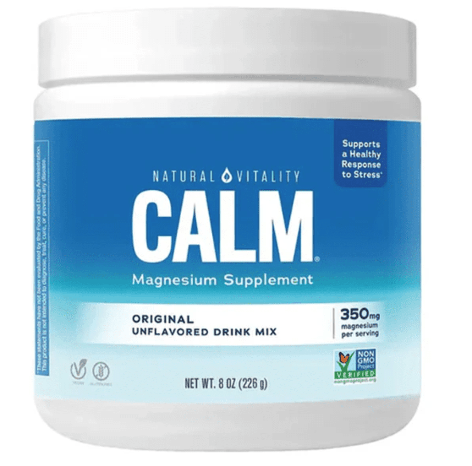 Natural Vitality Calm Magnesium Drink Mix, hořčík, 226 g