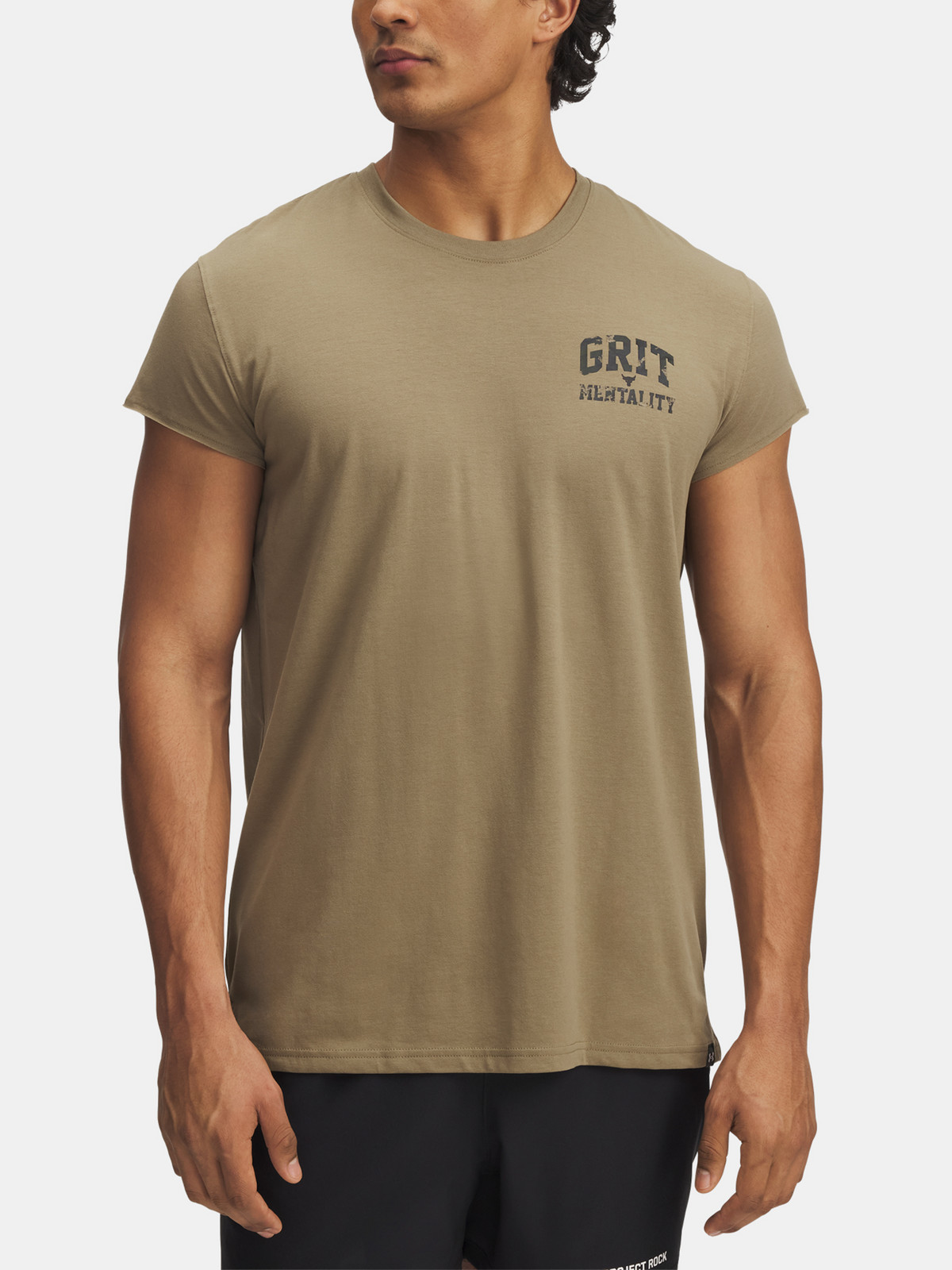 Pánské tričko Under Armour Pjt Rck Cap Sleeve T - Pánské