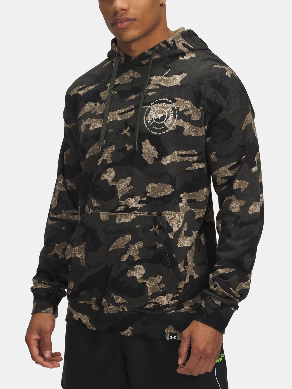 Pánská mikina Under Armour Pjt Rck AOP Terry HD - Pánské