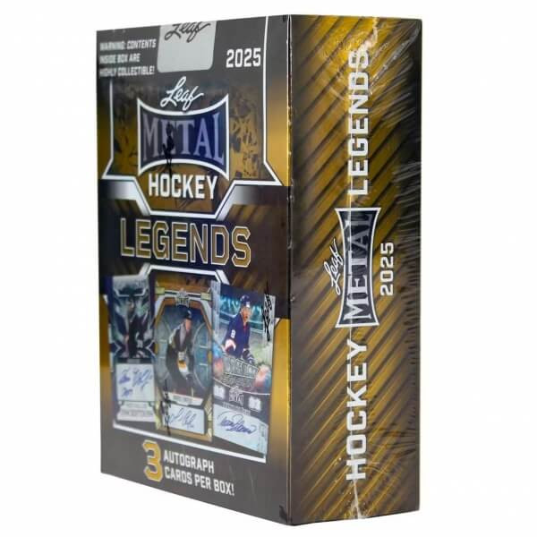 2025 Leaf Metal Hockey Legends Hobby Box - hokejové karty