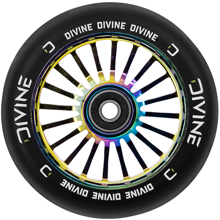 Divine - Kolečko Spoked Turbo 110mm neochrome