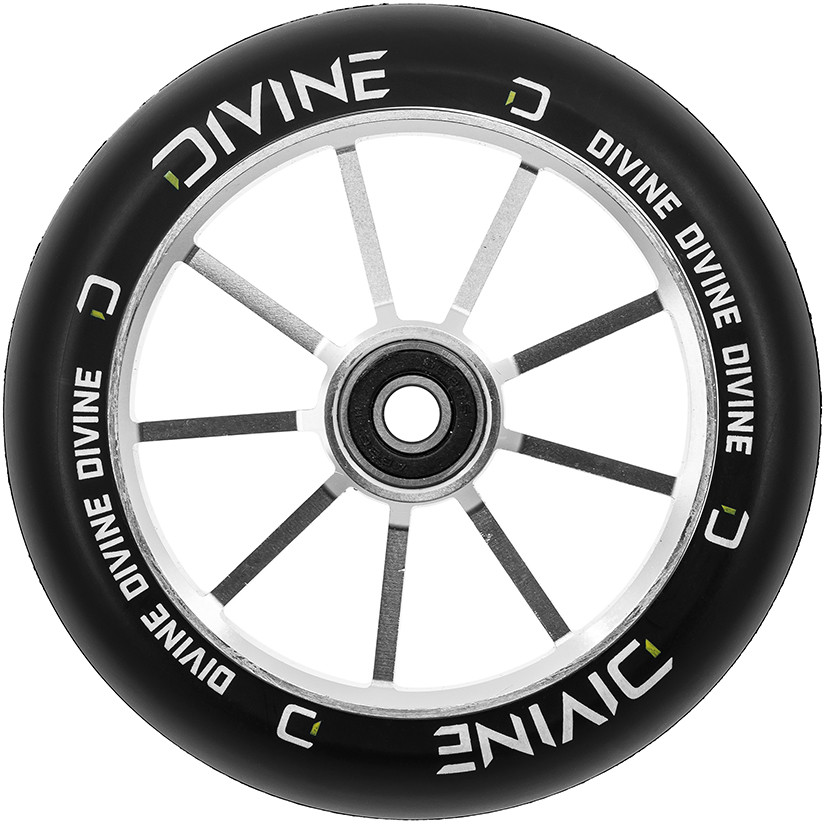 Divine - Kolečko Spoked 120mm stříbrné