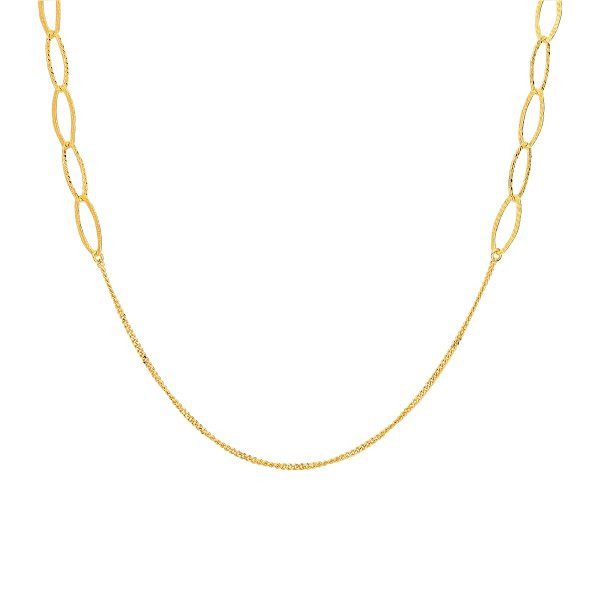 Náhrdelník bez kamenů / řetízkový 673-790-163100-0000